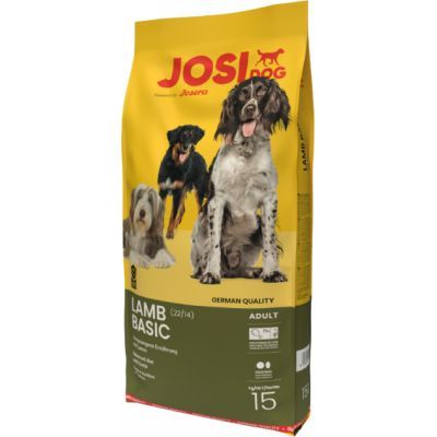 Сухой корм для собак Josera JosiDog Lamb Basic 15 кг (4032254770688)