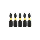 Набір біт DeWALT IMPACT TORSION, ударні, Philips, Ph2, L=25 мм, 5 шт (DT7994T)