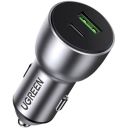 Зарядний пристрій Ugreen 1xUSB-C + 1xUSB QC3.0 60W CD213 gray (60980)