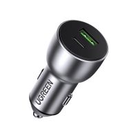 Зарядное устройство Ugreen 1xUSB-C + 1xUSB QC3.0 60W CD213 gray (60980)