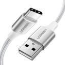 Дата кабель USB 2.0 AM to USB-C 2.0m 3.0A 18W US288 White Ugreen (60133)
