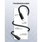 Дата кабель USB-C to USB-C 1.0m USB 3.1Gen2 100W US353 Black Ugreen (10387)
