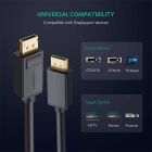 Кабель мультимедійний DisplayPort M to DisplayPort M 3.0m V1.2 Ugreen (10212)
