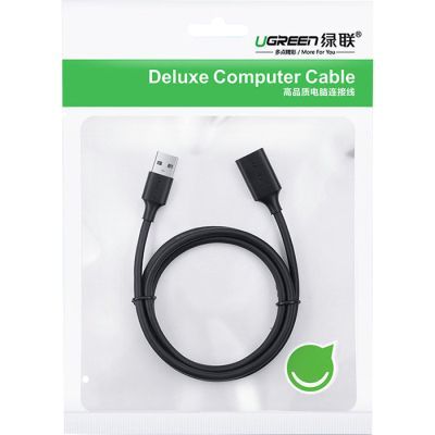 Дата кабель USB 3.0 AM/AF 3.0m US129 Black Ugreen (30127)