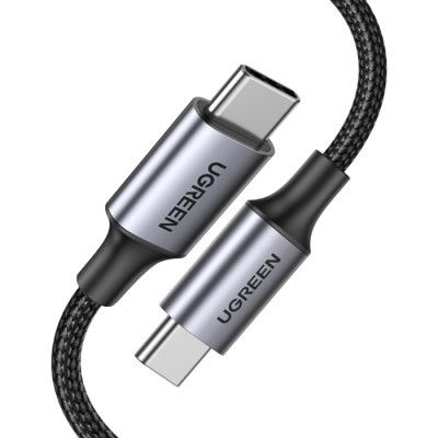 Дата кабель USB-C to USB-C 3.0m 5A 100W US316 Black Ugreen (90120)