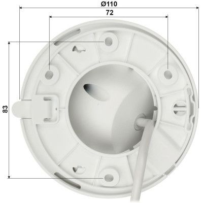 Камера видеонаблюдения Dahua (DH-IPC-HDW2449T-S-IL (3.6)