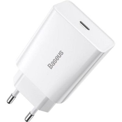 Зарядний пристрій Baseus Speed Mini Quick Charger White (CCFS-SN02)