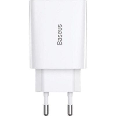 Зарядний пристрій Baseus Speed Mini Quick Charger White (CCFS-SN02)