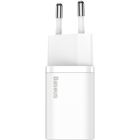 Зарядний пристрій Baseus Super Si Quick Charger 1C White (CCSP020102)