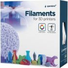 Пластик для 3D-принтера Gembird PLA+, 1.75 мм, 1 kg, silver (3DP-PLA+1.75-02-S)