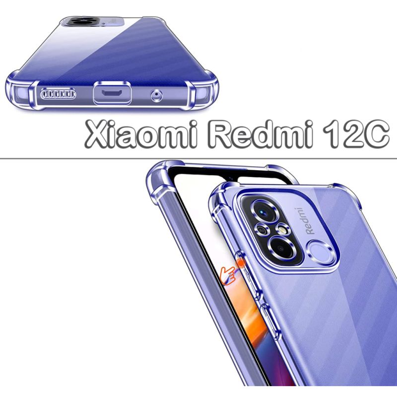 Чехол для мобильного телефона BeCover Anti-Shock Xiaomi Redmi 12C Clear (709176)