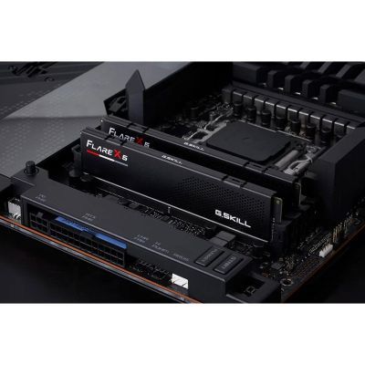 Модуль памяти для компьютера DDR5 32GB (2x16GB) 6000 MHz Ripjaws S5 G.Skill (F5-6000J3040F16GX2-RS5K)