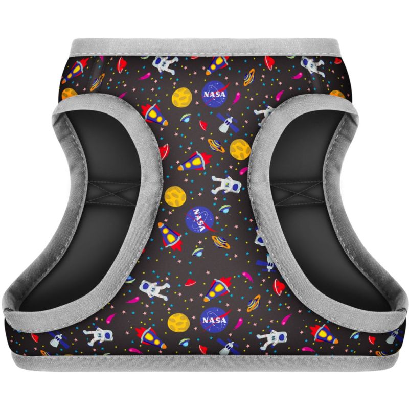 Шлея для собак WAUDOG Clothes з QR паспортом "NASA" S1 (2920)