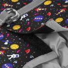 Шлея для собак WAUDOG Clothes з QR паспортом "NASA" S1 (2920)