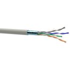 Кабель мережевий OK-Net FTP 100м cat.5e (F/UTP-cat.5E-SL) (КПВЭ-ВП (100) 4*2*0,48 / 100)