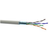 Кабель сетевой OK-Net FTP 100м cat.5e (F/UTP-cat.5E-SL) (КПВЭ-ВП (100) 4*2*0,48 / 100)