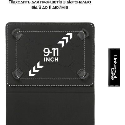 Чехол для планшета Armorstandart Silicone Hooks 10 Black (ARM59078)