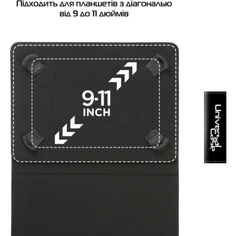 Чехол для планшета Armorstandart Silicone Hooks 10 Black (ARM59078)