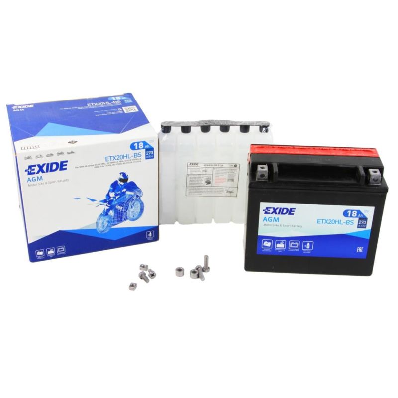 Аккумулятор автомобильный EXIDE AGM 18Ah Ев (-/+) (270EN) (ETX20HL-BS)