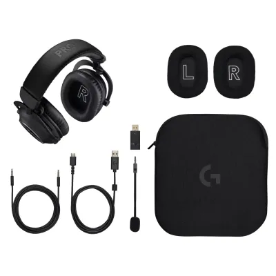 Навушники Logitech G Pro X 2 Lightspeed Wireless Black (981-001263)