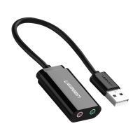 Звуковая плата Ugreen US205 black (30724)