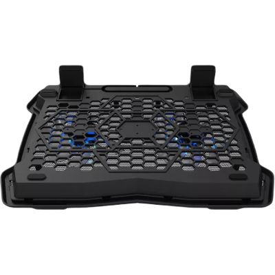 Подставка для ноутбука Canyon NS03, 10-15.6 laptop, dual-fan with 2x2.0 USB hub (CNE-HNS03)