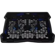 Подставка для ноутбука Canyon NS03, 10-15.6 laptop, dual-fan with 2x2.0 USB hub (CNE-HNS03)