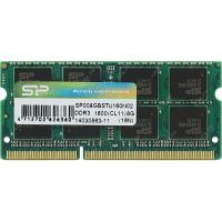 Модуль пам\'яті для ноутбука SoDIMM DDR3 8GB 1600 MHz Silicon Power (SP008GBSTU160N02)