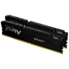 Модуль пам\'яті для комп\'ютера DDR5 16GB (2x8GB) 5600 MHz Beast Kingston Fury (ex.HyperX) (KF556C36BBEK2-16)