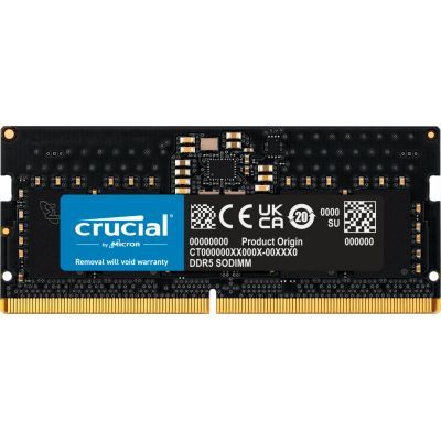 Модуль пам\'яті для ноутбука SoDIMM DDR5 16GB 5600 MHz Micron (CT16G56C46S5)