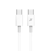 Дата кабель USB-C to USB-C 1.0m 20W (CC-03W) White Grand-X (CC-03W)