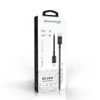 Дата кабель USB-C to Lightning 1.0m 20W (CL-07B) Black Grand-X (CL-07B)