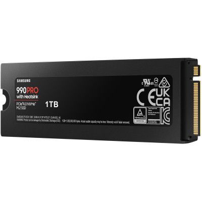 Накопитель SSD M.2 2280 1TB 990 PRO with Heatsink Samsung (MZ-V9P1T0CW)