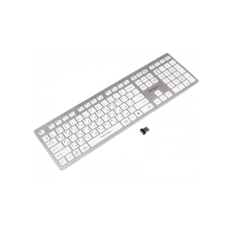 Клавіатура A4Tech FBX50C USB/Bluetooth White (4711421972772)