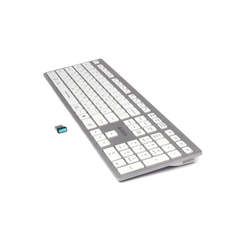 Клавіатура A4Tech FBX50C USB/Bluetooth White (4711421972772)