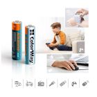 Батарейка ColorWay AAA LR6 Alkaline Power (лужні) * 40 colour box (CW-BALR03-40CB)