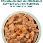 Влажный корм для собак Optimeal для щенков с индейкой и морковью в соусе 100 г (4820215369619)