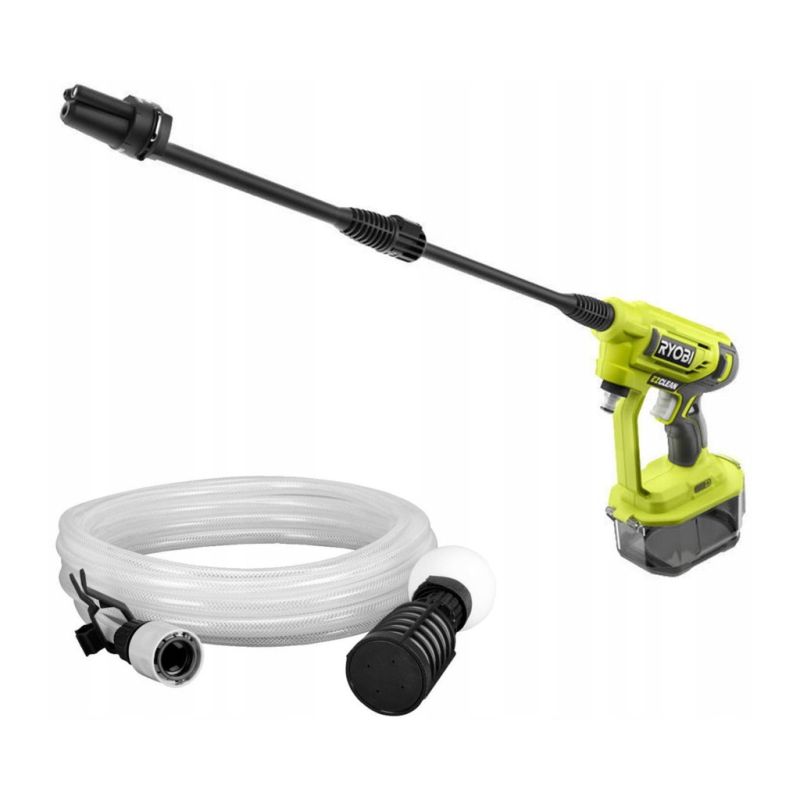 Мойка высокого давления Ryobi низкого давления RY18PW22A-0, 18В ONE+, 22бар, 182 л/час. (без АКБ и ЗП) (5133004570)