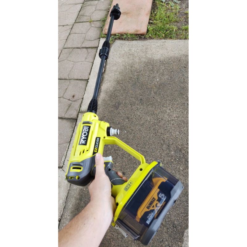 Мойка высокого давления Ryobi низкого давления RY18PW22A-0, 18В ONE+, 22бар, 182 л/час. (без АКБ и ЗП) (5133004570)