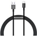 Дата кабель USB 2.0 AM to USB-C 2.0m 3A Black Baseus (CATYS-A01)