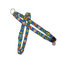Шлея для собак WAUDOG Nylon з QR-паспортом "ВАУ" S (5463)