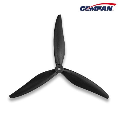 Пропеллер для дрона Gemfan 8040 3 Blade Propeller Black 1 pair (GF8040-3CN/HP098.PMCN8040-3B)