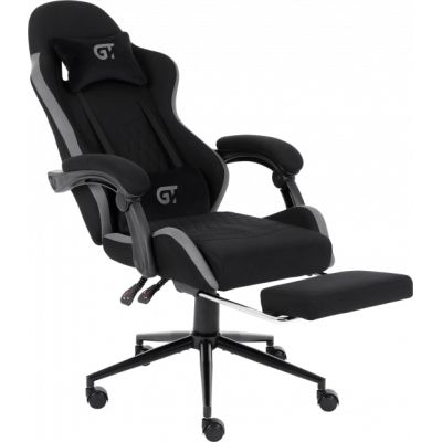 Кресло игровое GT Racer X-2324 Black/Gray (X-2324 Fabric Black/Gray)