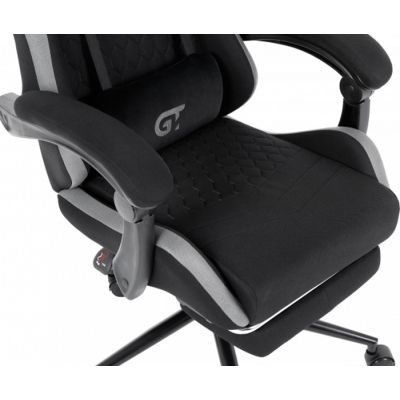 Кресло игровое GT Racer X-2324 Black/Gray (X-2324 Fabric Black/Gray)