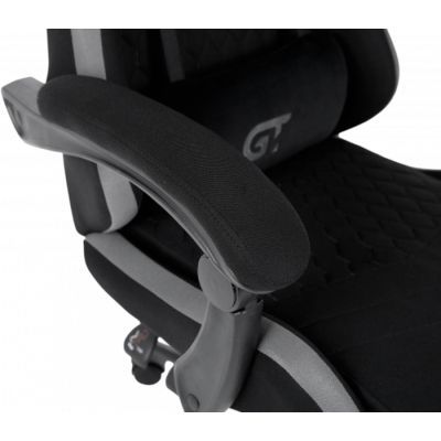 Кресло игровое GT Racer X-2324 Black/Gray (X-2324 Fabric Black/Gray)