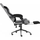 Кресло игровое GT Racer X-2324 Gray/Black (X-2324 Fabric Gray/Black Suede)