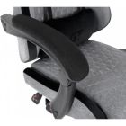 Кресло игровое GT Racer X-2324 Gray/Black (X-2324 Fabric Gray/Black Suede)