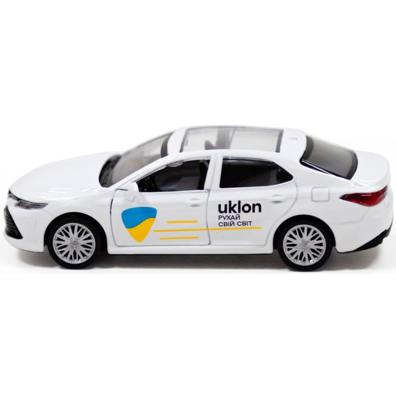 Масштабная модель автомобиля TechnoDrive Toyota Camry Uklon (белый) (250291)