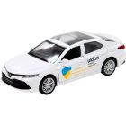 Масштабная модель автомобиля TechnoDrive Toyota Camry Uklon (белый) (250291)