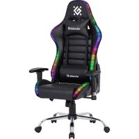 Крісло ігрове Defender Ultimate RGB Black (64355)